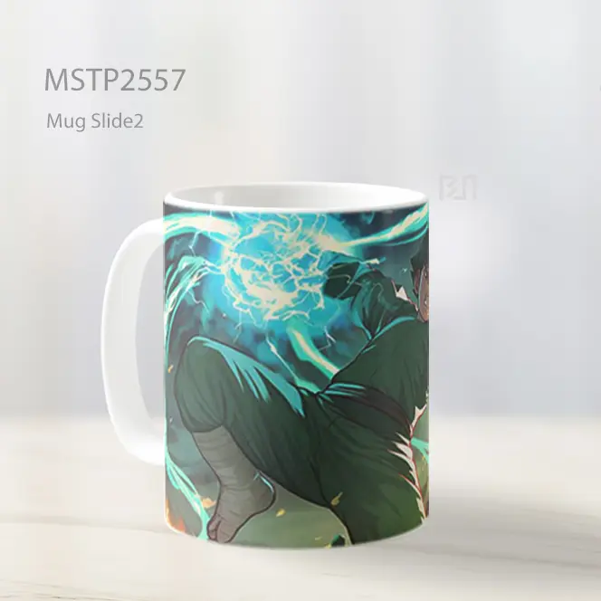 Rock Lee Serangan Ganas Naruto Mug MSTP2557 - All-side / Desain