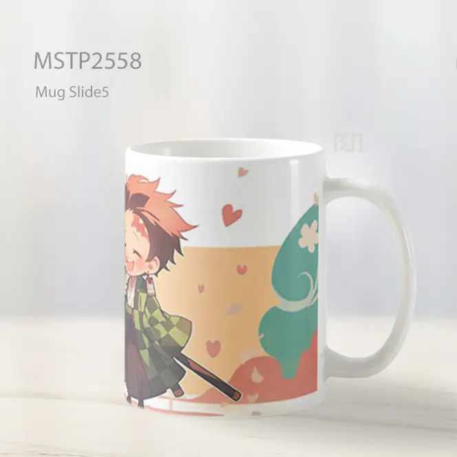 Roronoa And Tanjiro Pertemuan Ramah Mug MSTP2558 - All-side / Desain