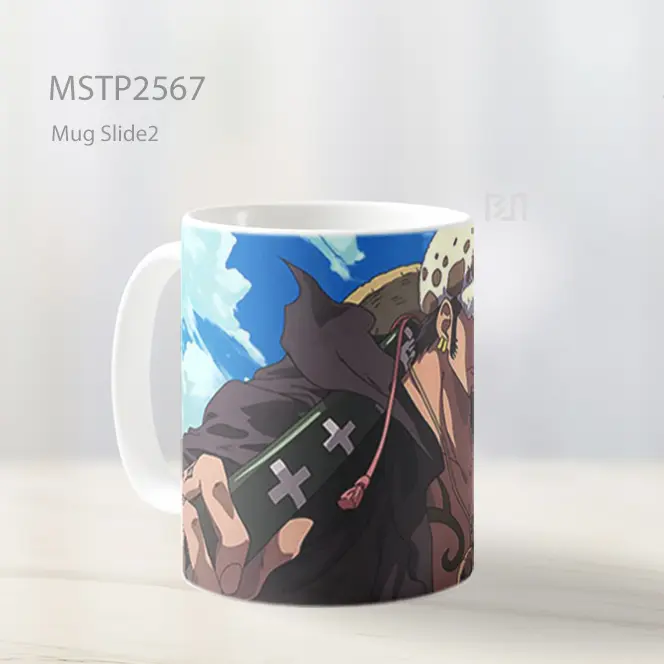 Roronoa Zoro One Piece Mug MSTP2567 - All-side / Desain