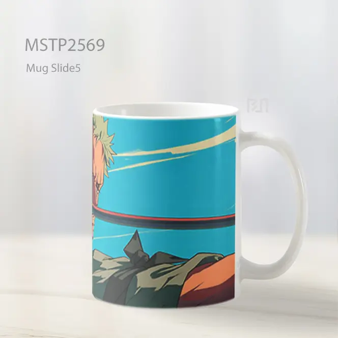 Roronoa Zoro Pedang Mug MSTP2569 - All-side / Desain