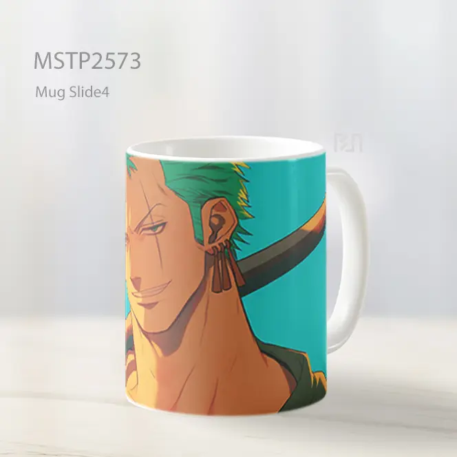 Roronoa Zoro Senyum Anime Mug MSTP2573