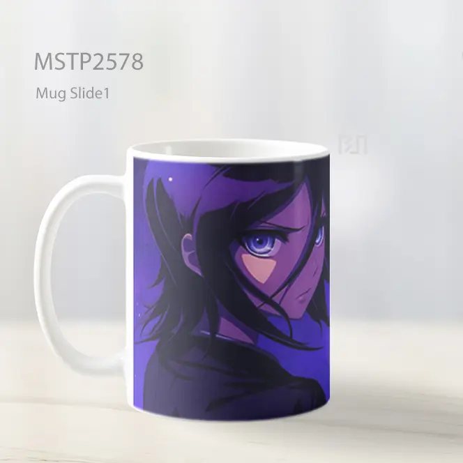 Rukia Kuchiki Anime Laptop Mug MSTP2578 - All-side / Desain