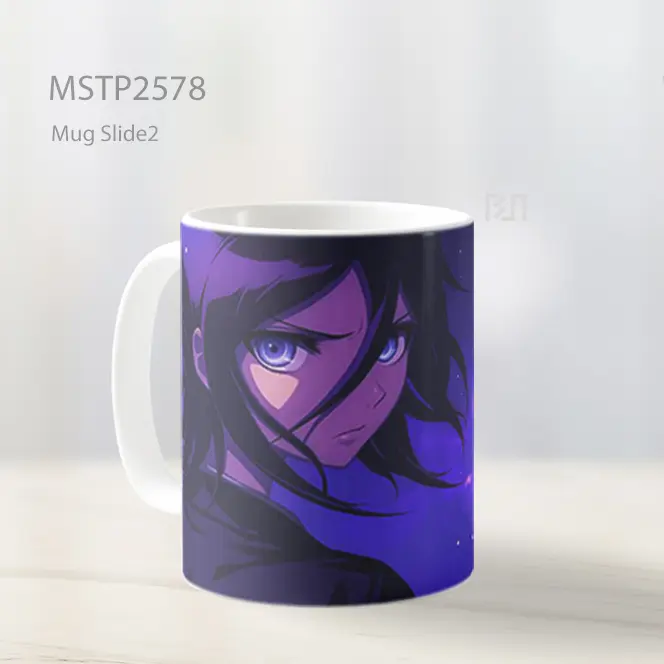 Rukia Kuchiki Anime Laptop Mug MSTP2578 - All-side / Desain