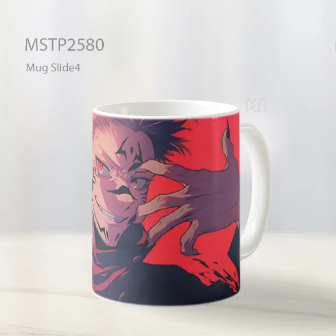 Ryomen Sukuna Jujutsu Kaisen Merah Mug MSTP2580