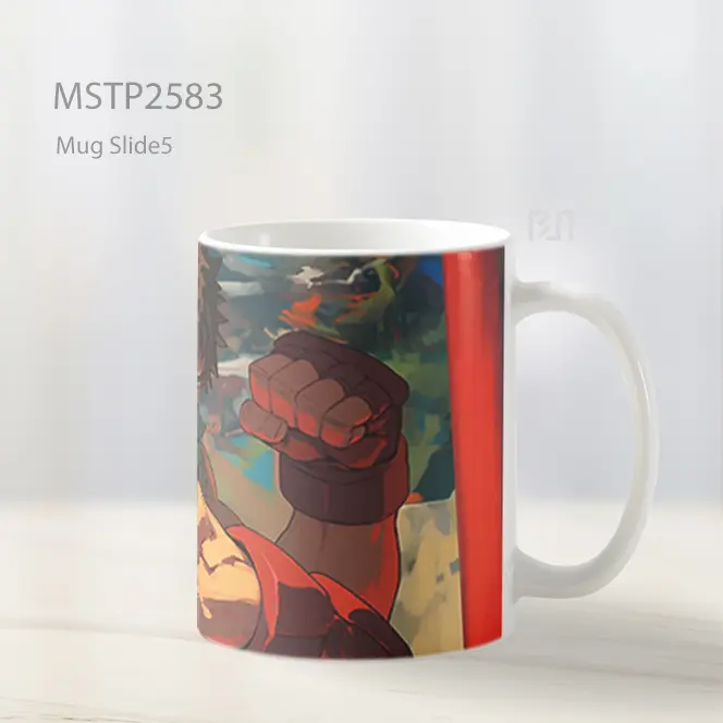 Ryu Street Fighter Keren Mug MSTP2583 - All-side / Desain