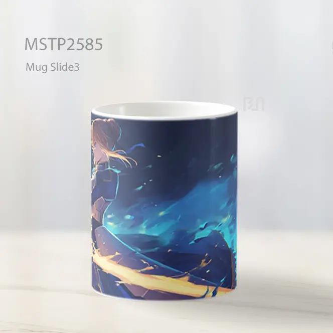 Saber Artoria Pedang Suci Mug MSTP2585 - All-side / Desain
