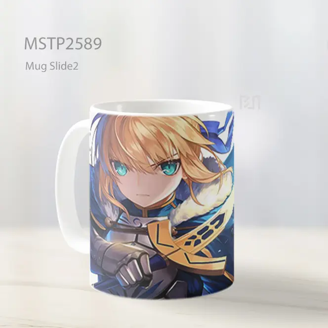 Saber Fate Series Pedang Mug MSTP2589 - All-side / Desain