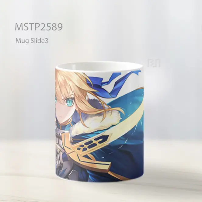 Saber Fate Series Pedang Mug MSTP2589 - All-side / Desain
