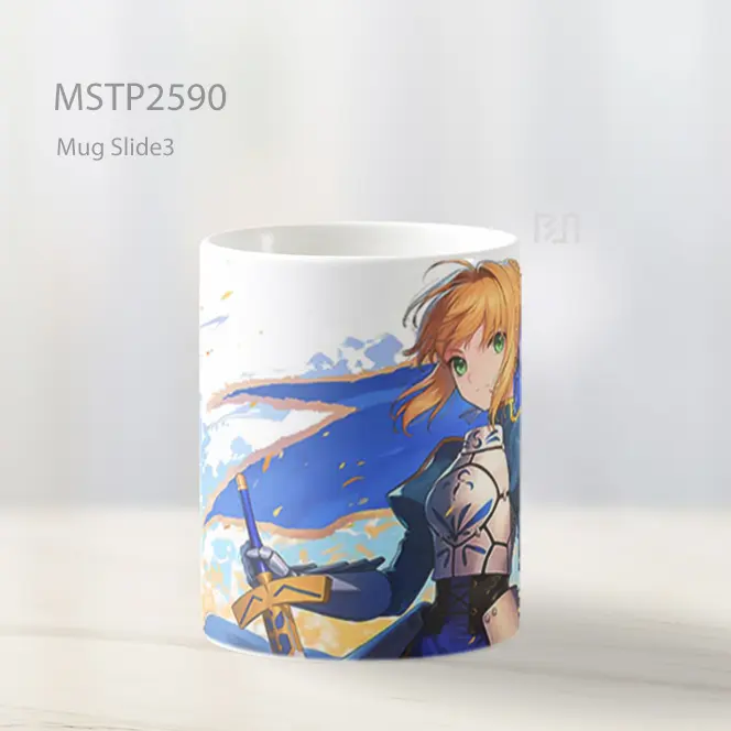 Saber Fate Series Mug MSTP2590 - All-side / Desain