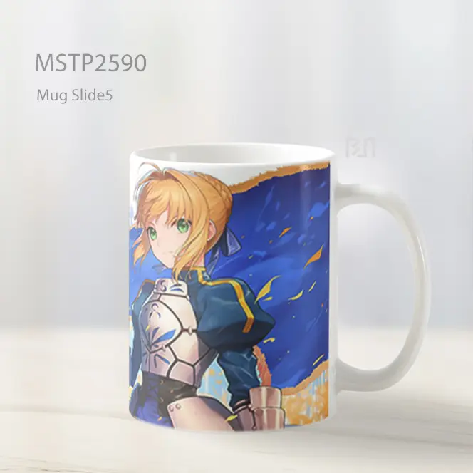 Saber Fate Series Mug MSTP2590 - All-side / Desain