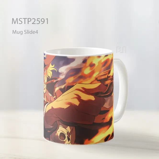 Sabo One Piece Api Senjata Menembak Senyum Mug MSTP2591