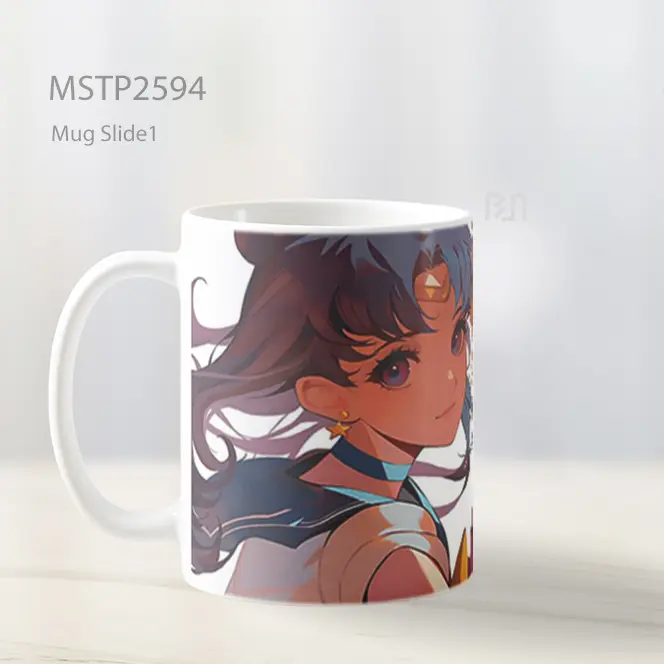 Sailor Moon And Mercury Potret Mug MSTP2594 - All-side / Desain