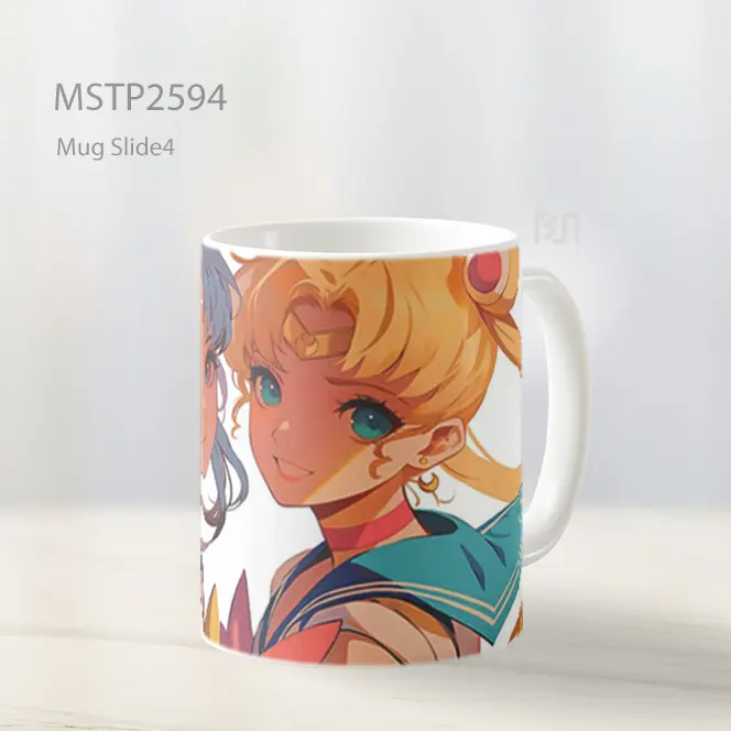 Sailor Moon And Mercury Potret Mug MSTP2594