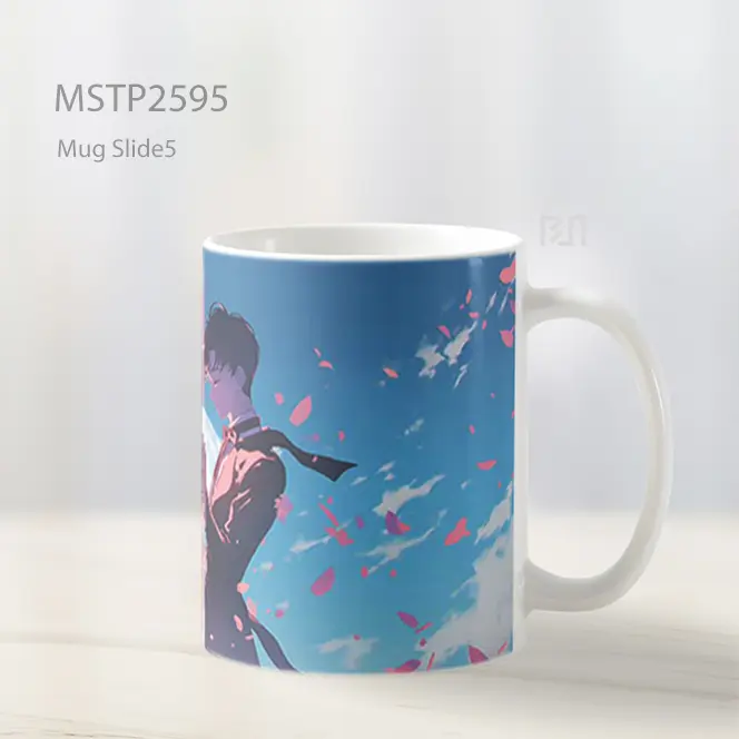 Sailor Moon And Tuxedo Mask Holding Hands Mug MSTP2595 - All-side / Desain