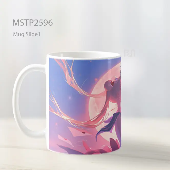 Sailor Moon And Tuxedo Mask Romantis Valentines Mug MSTP2596 - All-side / Desain