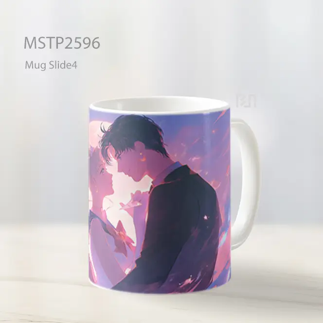 Sailor Moon And Tuxedo Mask Romantis Valentines Mug MSTP2596