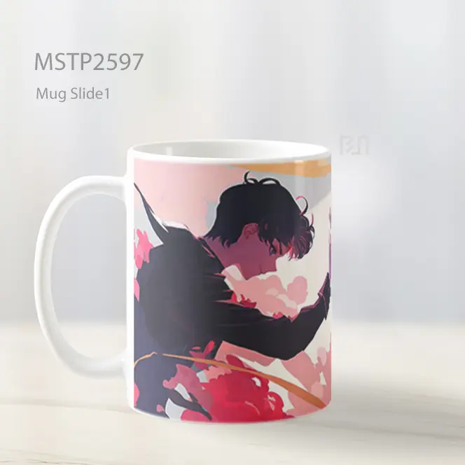 Sailor Moon And Tuxedo Mask Romantis Mug MSTP2597 - All-side / Desain