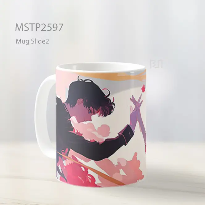 Sailor Moon And Tuxedo Mask Romantis Mug MSTP2597 - All-side / Desain