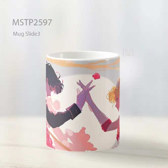 Sailor Moon And Tuxedo Mask Romantis Mug MSTP2597 - All-side / Desain