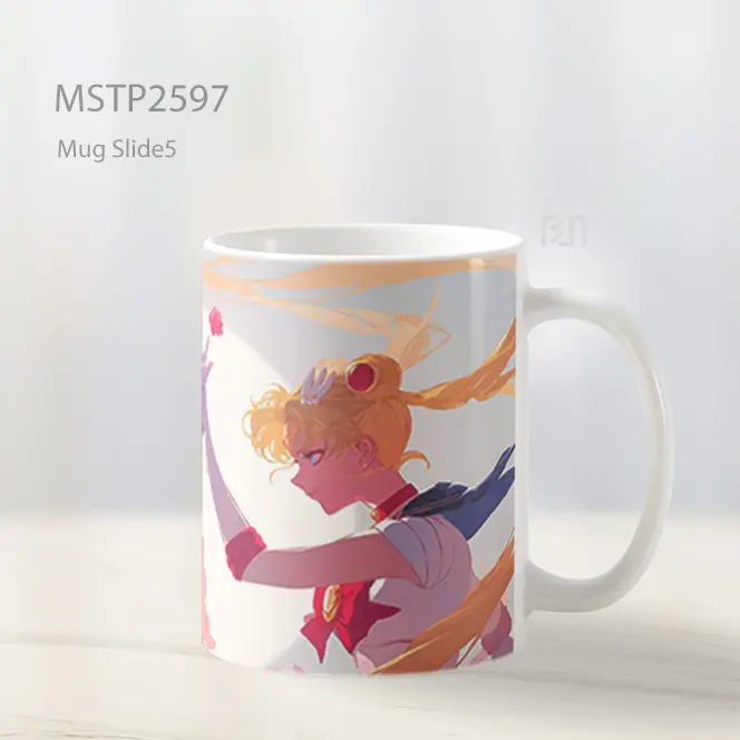 Sailor Moon And Tuxedo Mask Romantis Mug MSTP2597 - All-side / Desain