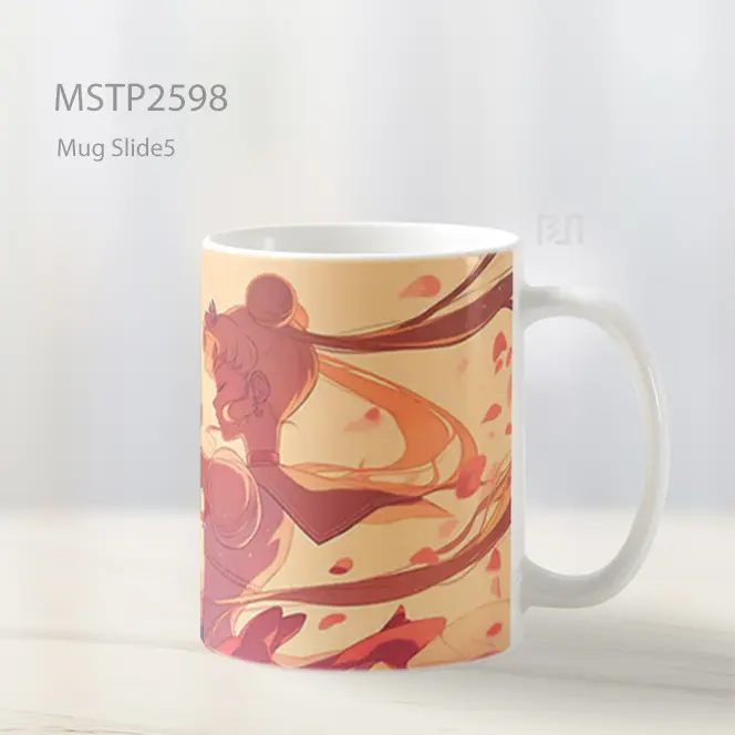 Sailor Moon And Tuxedo Mask Tari Romantis Mug MSTP2598 - All-side / Desain