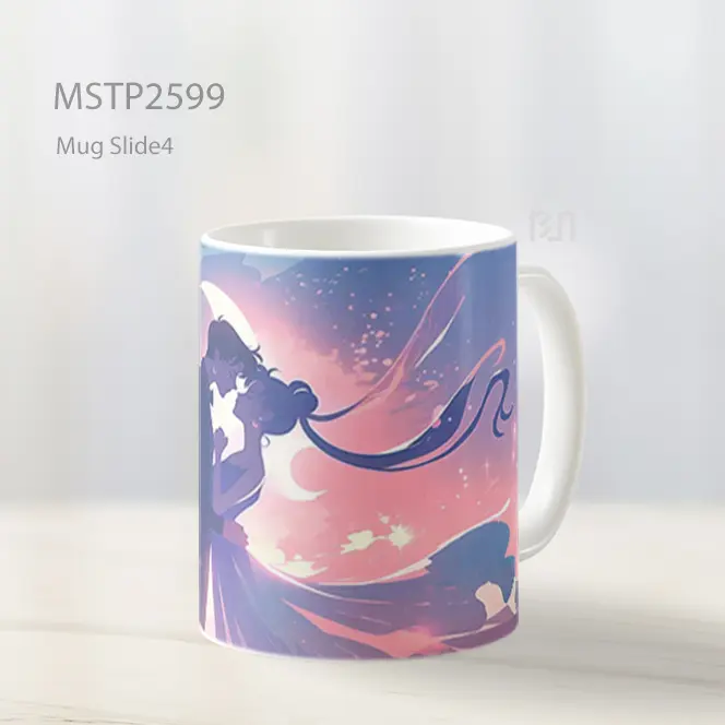 Sailor Moon And Tuxedo Mask Valentines Mug MSTP2599