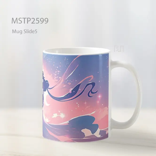 Sailor Moon And Tuxedo Mask Valentines Mug MSTP2599 - All-side / Desain