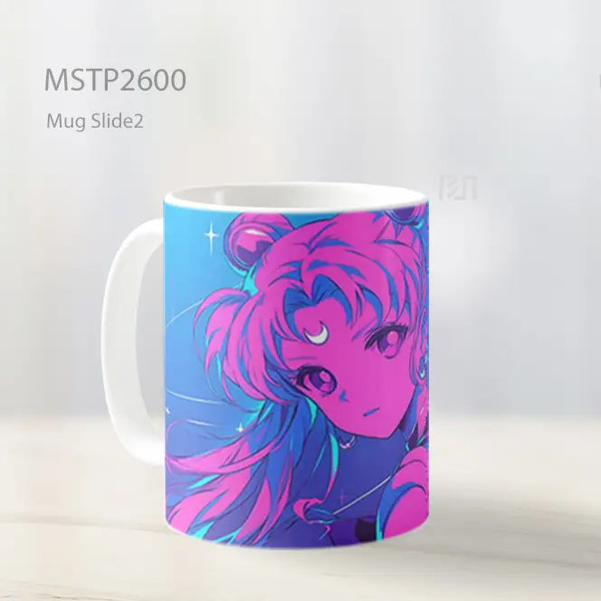 Sailor Moon Cahaya Impian Mug MSTP2600 - All-side / Desain