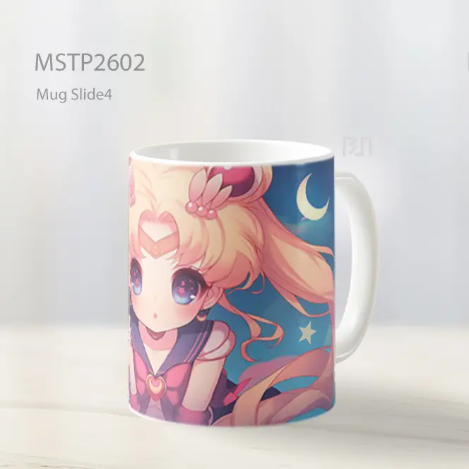 Sailor Moon Chibi Bintang Pink Mug MSTP2602