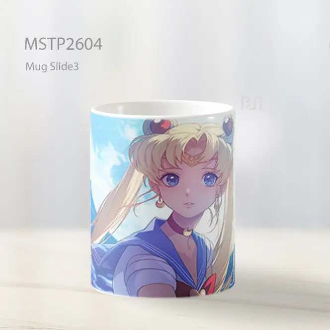 Sailor Moon Estetika Latar Bulan Purnama Mug MSTP2604 - All-side / Desain