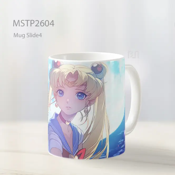 Sailor Moon Estetika Latar Bulan Purnama Mug MSTP2604