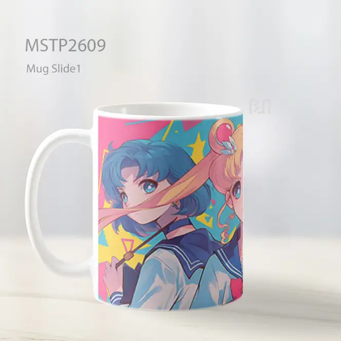Sailor Moon Nostalgia 90An Mug MSTP2609 - All-side / Desain