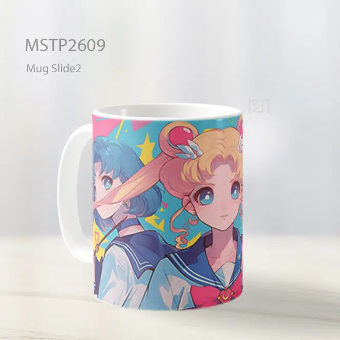 Sailor Moon Nostalgia 90An Mug MSTP2609 - All-side / Desain