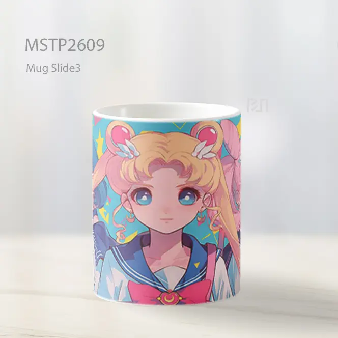 Sailor Moon Nostalgia 90An Mug MSTP2609 - All-side / Desain