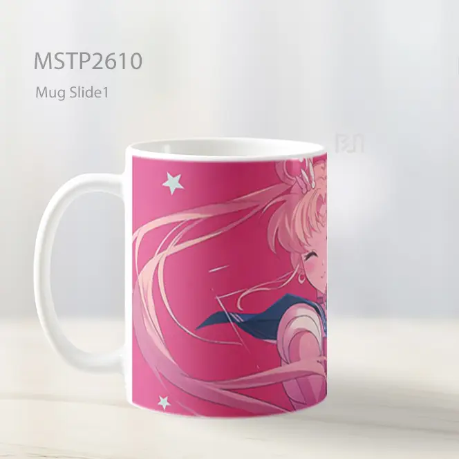 Sailor Moon Nuansa Pink Mimpi Mug MSTP2610 - All-side / Desain