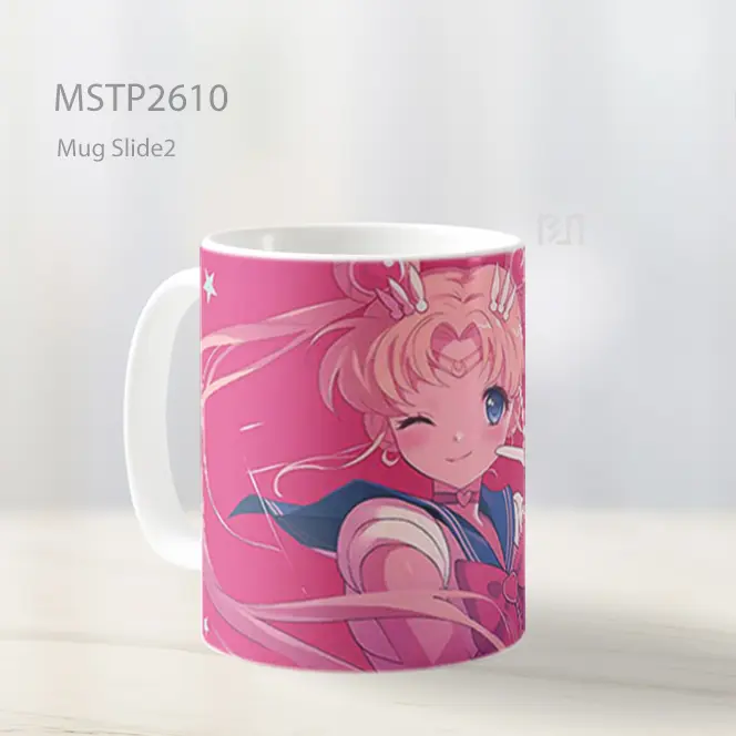 Sailor Moon Nuansa Pink Mimpi Mug MSTP2610 - All-side / Desain