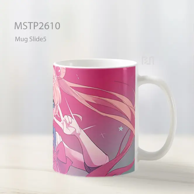 Sailor Moon Nuansa Pink Mimpi Mug MSTP2610 - All-side / Desain