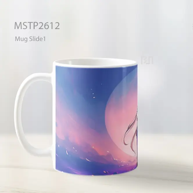 Sailor Moon Pinky Moonlight Silhouette Mug MSTP2612 - All-side / Desain