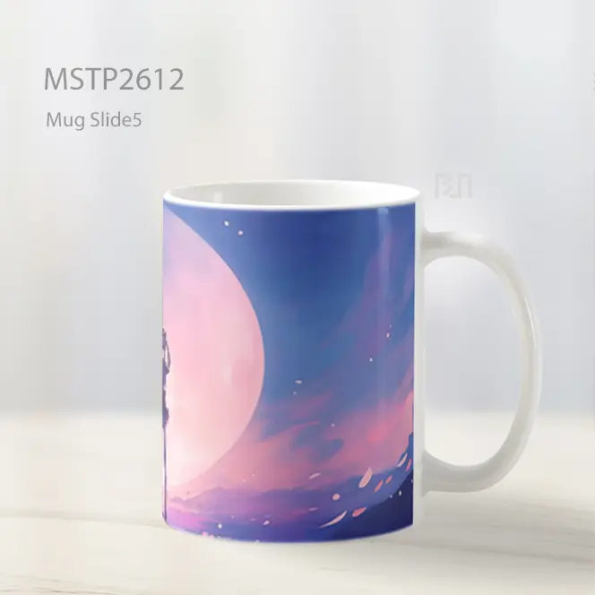 Sailor Moon Pinky Moonlight Silhouette Mug MSTP2612 - All-side / Desain