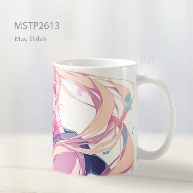Sailor Moon Potret Estetika Pink Mug MSTP2613 - All-side / Desain