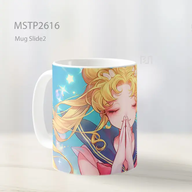 Sailor Moon Sihir Menyala Mug MSTP2616 - All-side / Desain