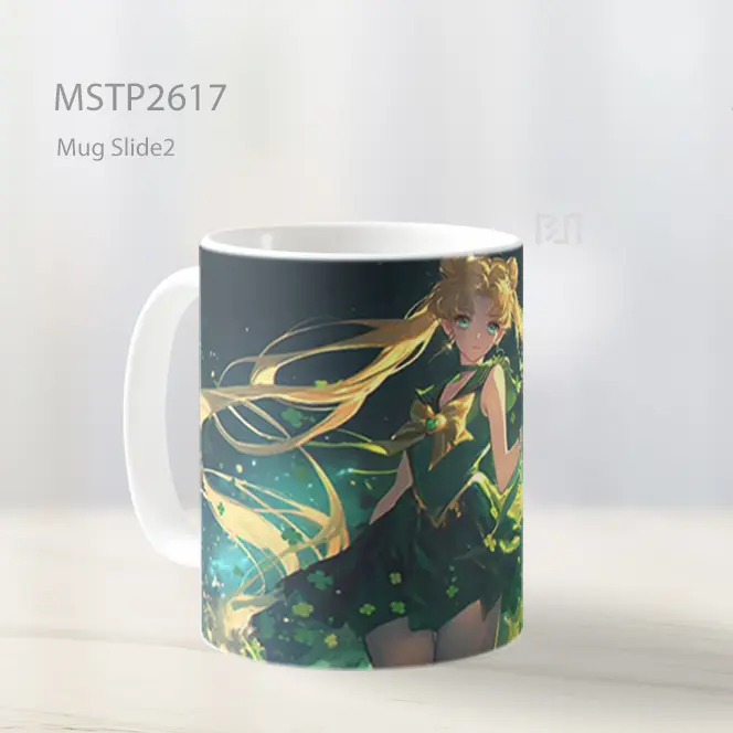 Sailor Moon St Patricks Day Mug MSTP2617 - All-side / Desain