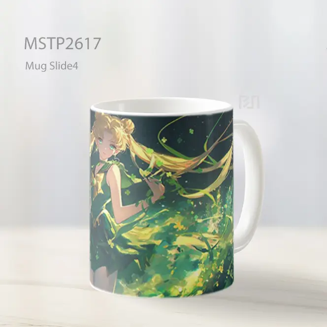 Sailor Moon St Patricks Day Mug MSTP2617