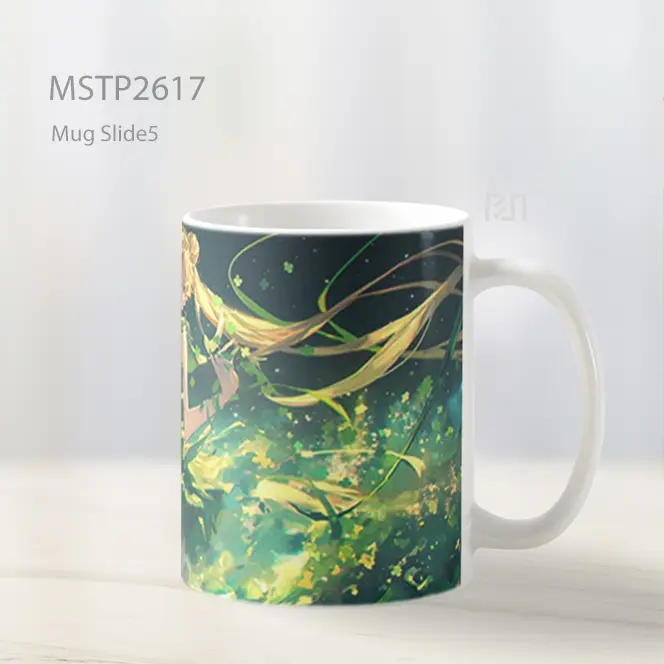 Sailor Moon St Patricks Day Mug MSTP2617 - All-side / Desain