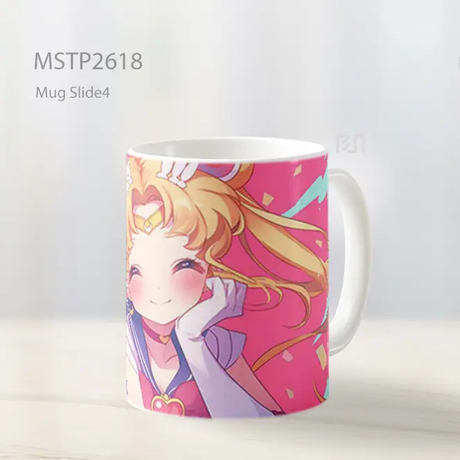 Sailor Moon Tangan Di Pipi Mug MSTP2618