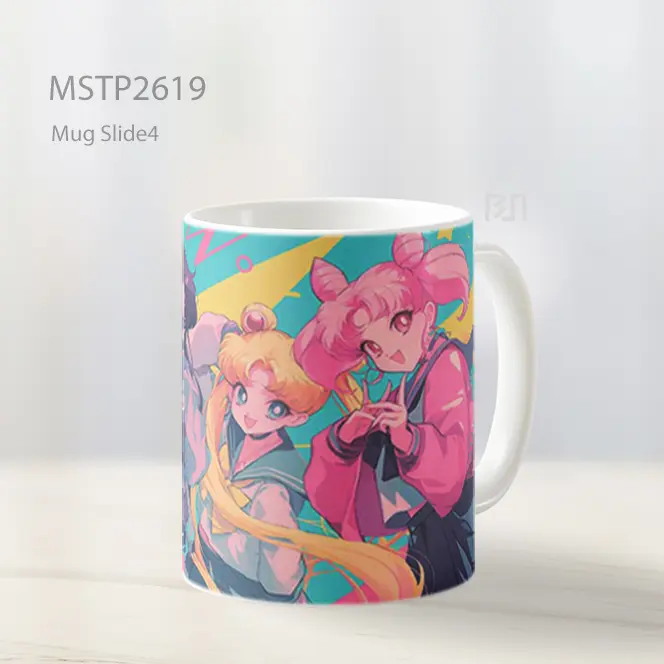 Sailor Moon Trio Ilustrasi Mug MSTP2619