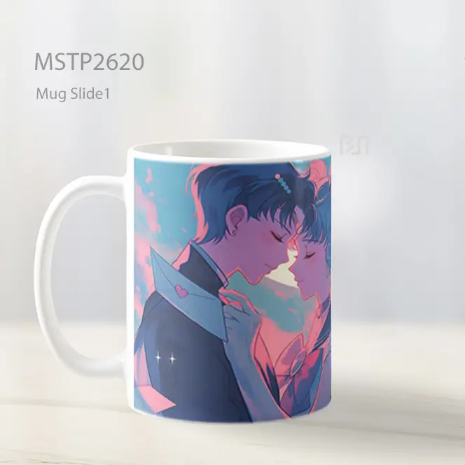 Sailor Moon Tuxedo Mask Romantis Bulan Mug MSTP2620 - All-side / Desain