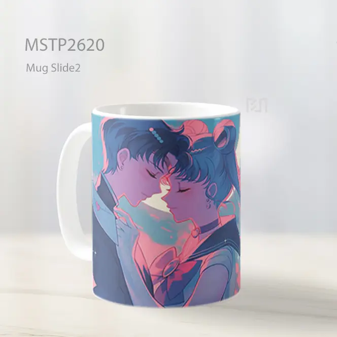Sailor Moon Tuxedo Mask Romantis Bulan Mug MSTP2620 - All-side / Desain