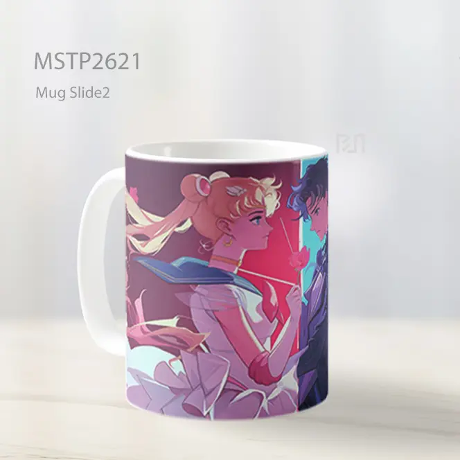 Sailor Moon Tuxedo Mask Romantis Mug MSTP2621 - All-side / Desain