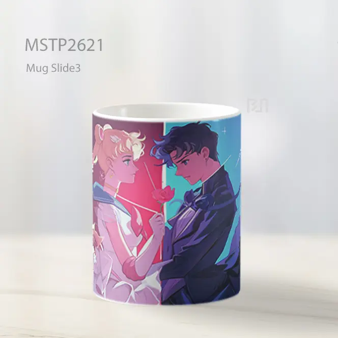 Sailor Moon Tuxedo Mask Romantis Mug MSTP2621 - All-side / Desain